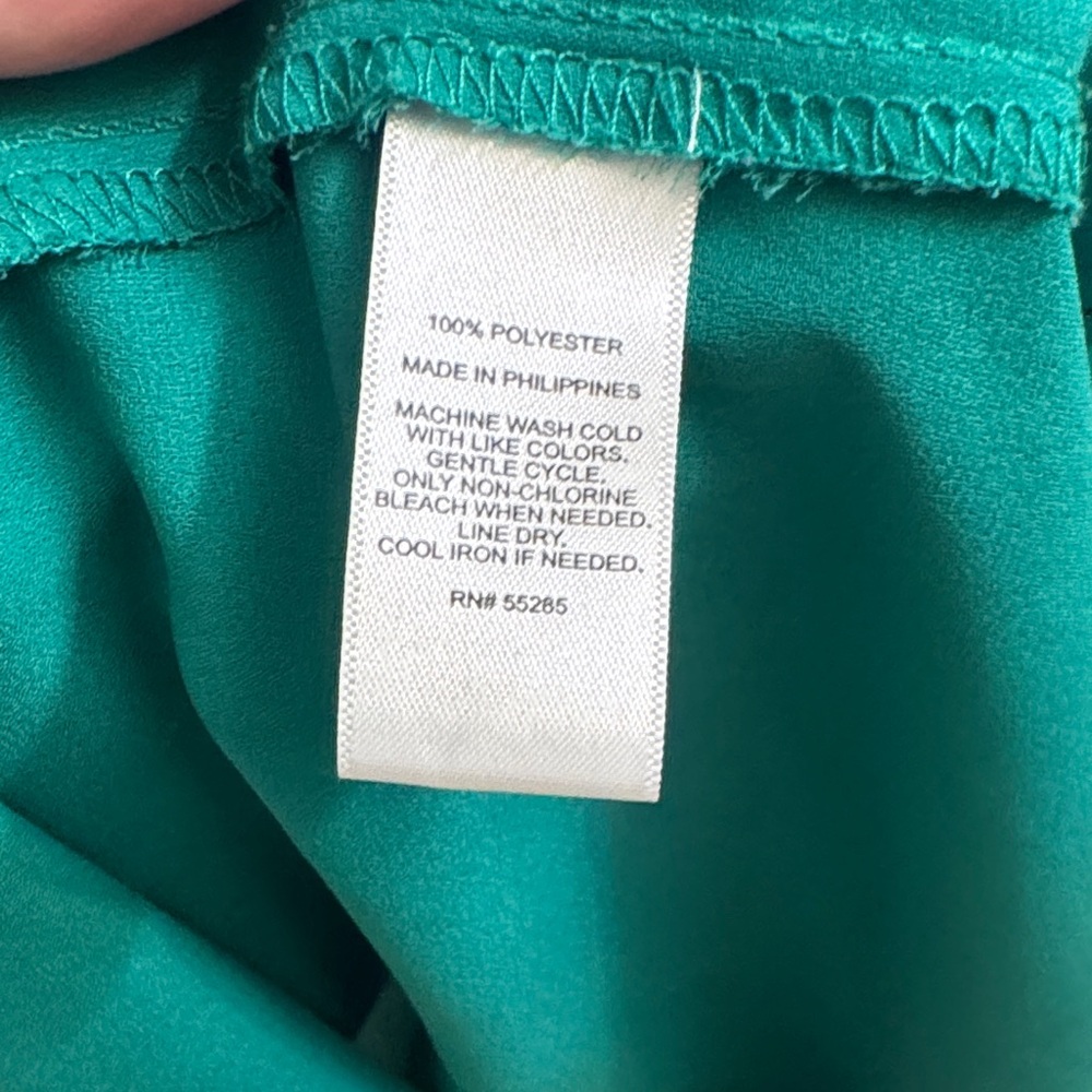 Express Green Button-Down Shirt - image 3